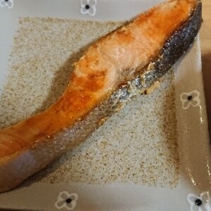 生姜風味の焼き鮭